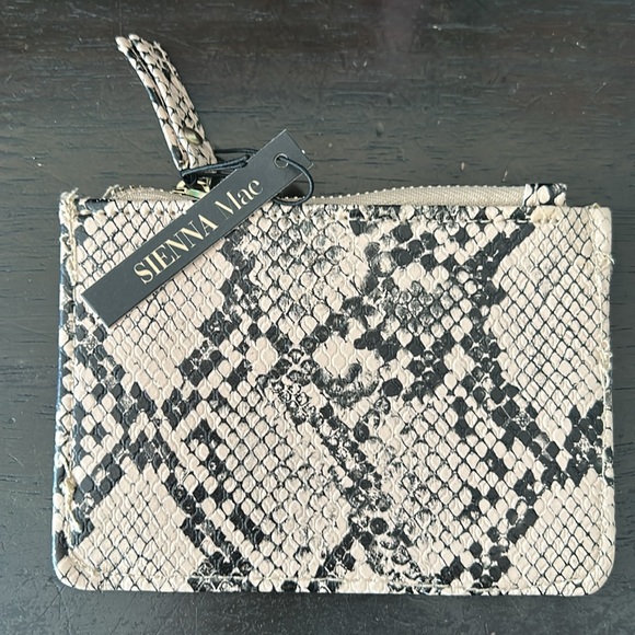 Sienna Mae Snake Print Card Holder - Picture 2 of 2